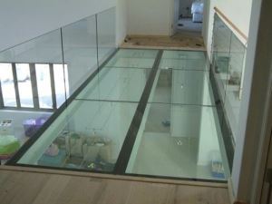 Lamineret glas til gulve