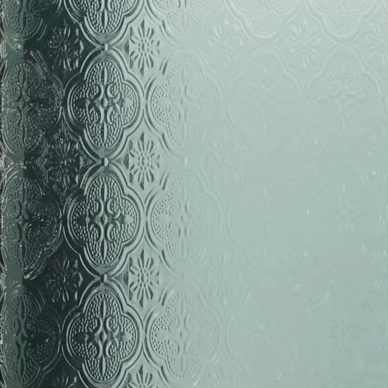 Flora Patterned Glass