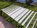 10 mm syre-Etched Glass Stalddøre i produktion til UK Pro...
