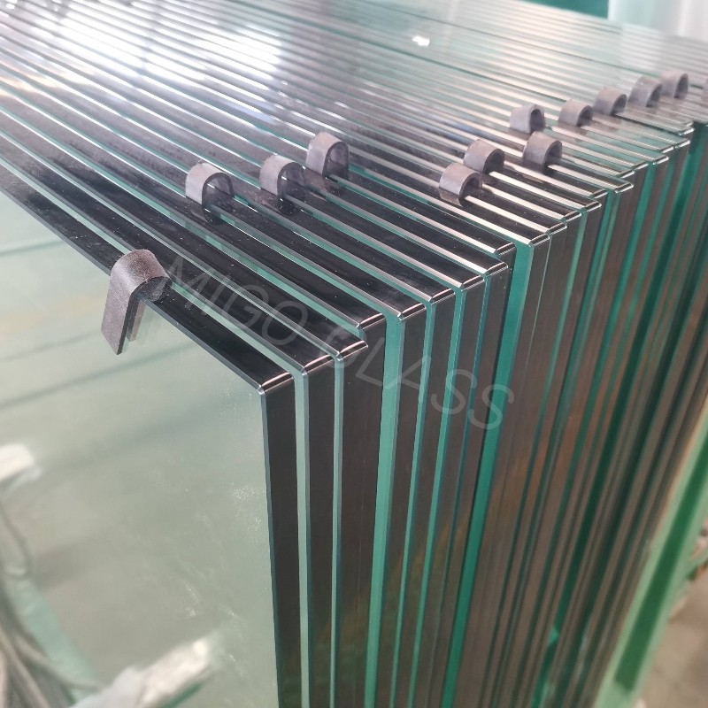 tempered glass railing