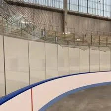 Hockey Arena tempereret glas