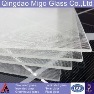 4.0mm Hærdet Mistlite Solar Glass